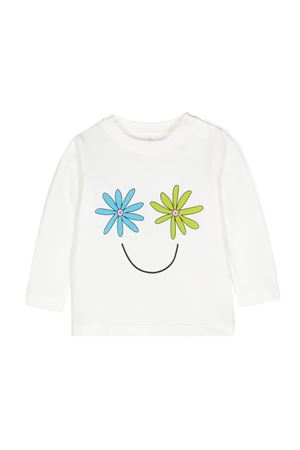 tshirt in cotone bianco STELLA McCARTNEY KIDS | TV8030Z0434101